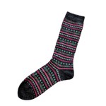 Tey Art Inc Alpaca Socks Alpine Stripe L