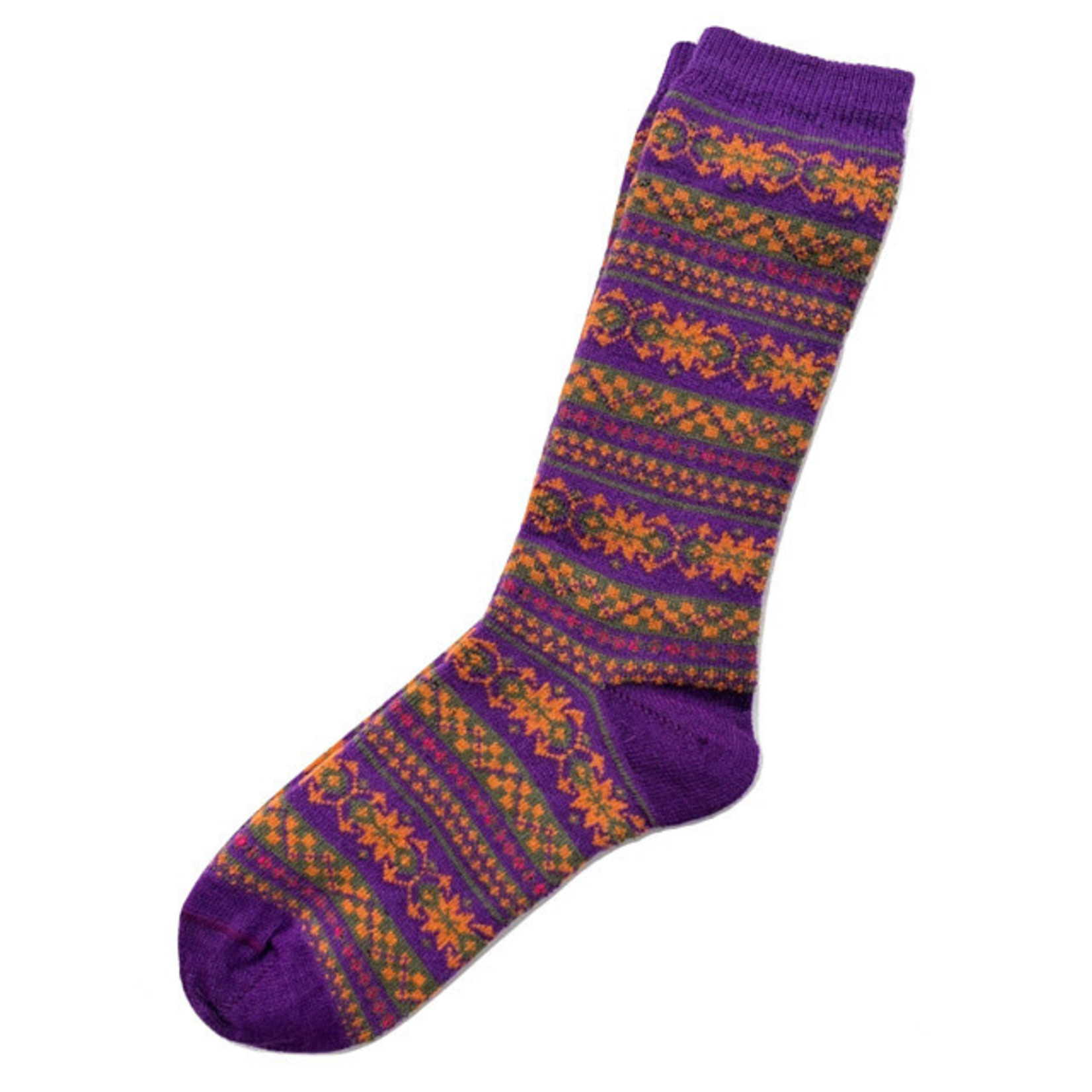 Tey Art Inc Alpaca Socks Nordic Stripe M