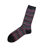 Tey Art Inc Alpaca Socks Alpine Stripe M