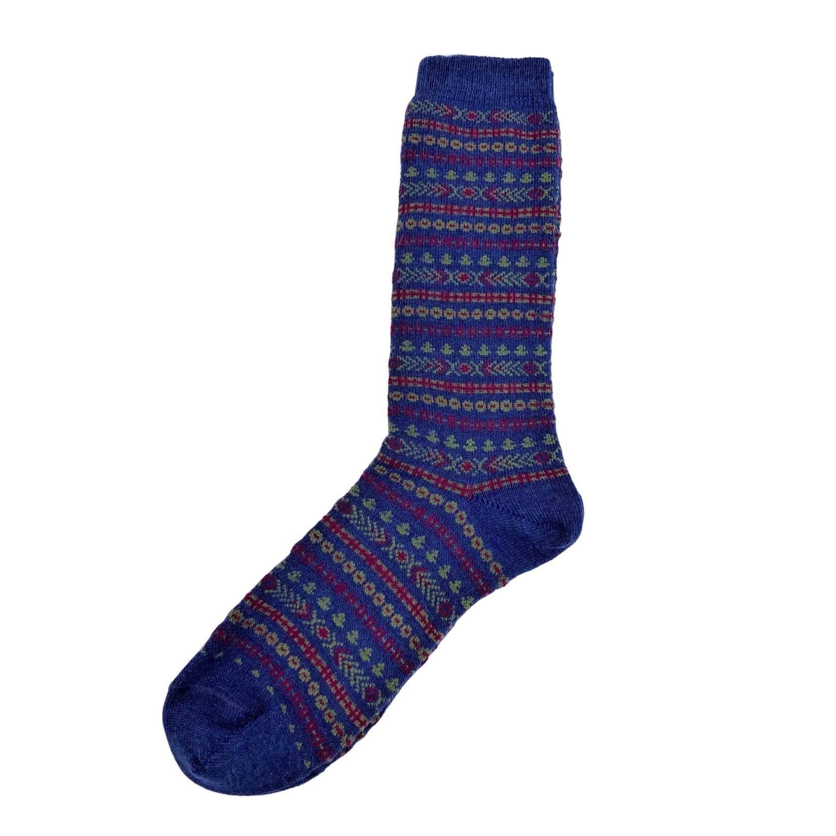 Tey Art Inc Alpaca Socks Alpine Stripe M