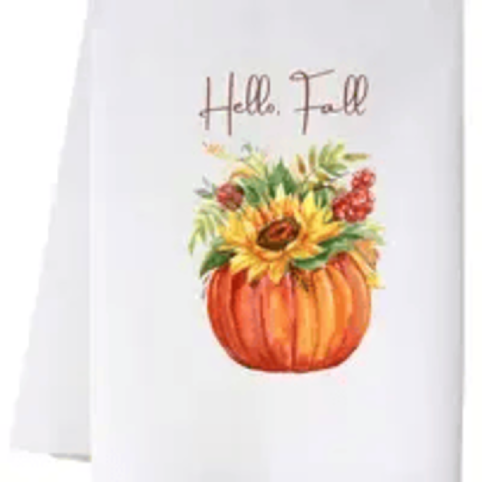 Hello Fall Flour Sack Towel