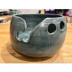 DY Pottery Yarn Bowl Blue
