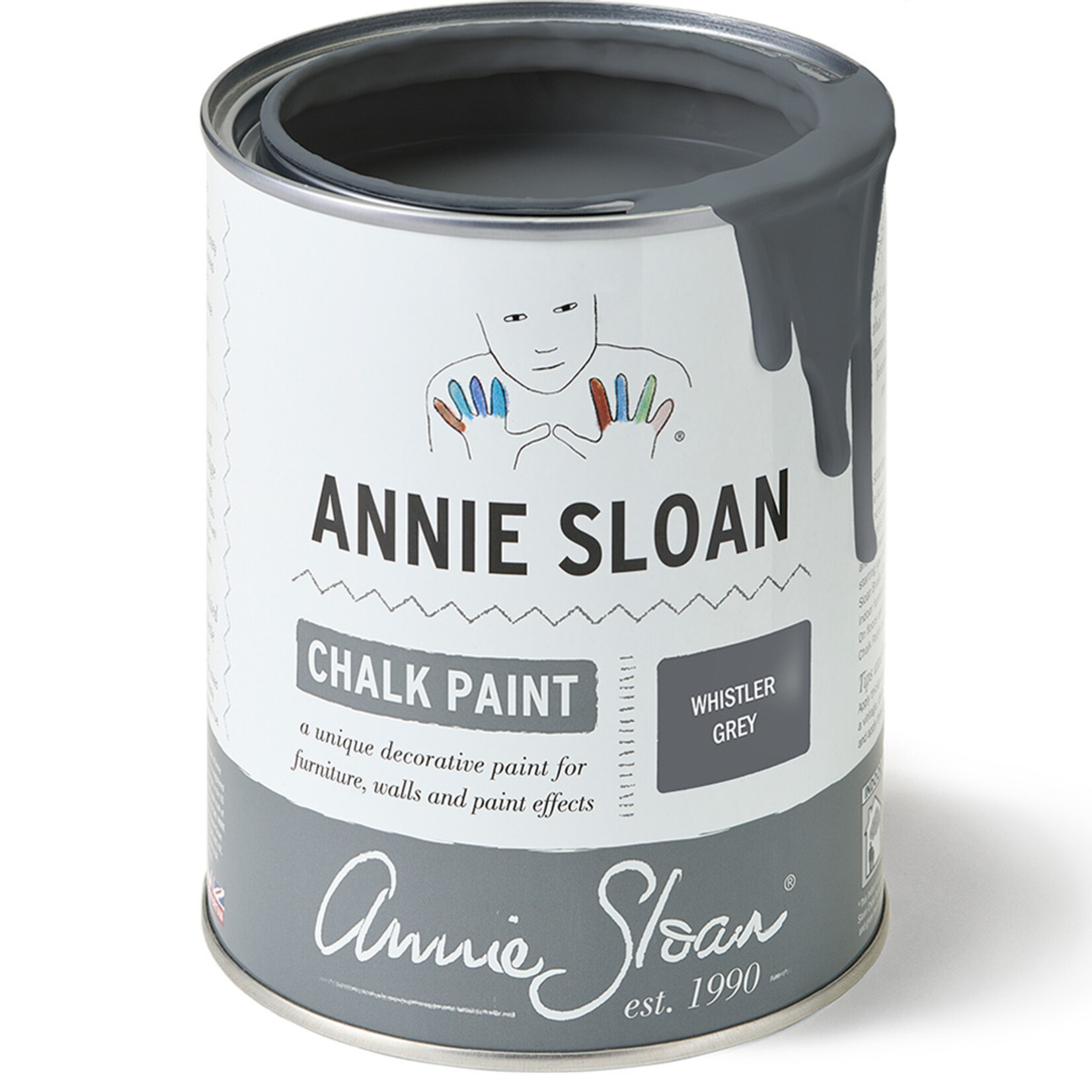 Annie Sloan Chalk Paint 1 Litre Whistler Grey