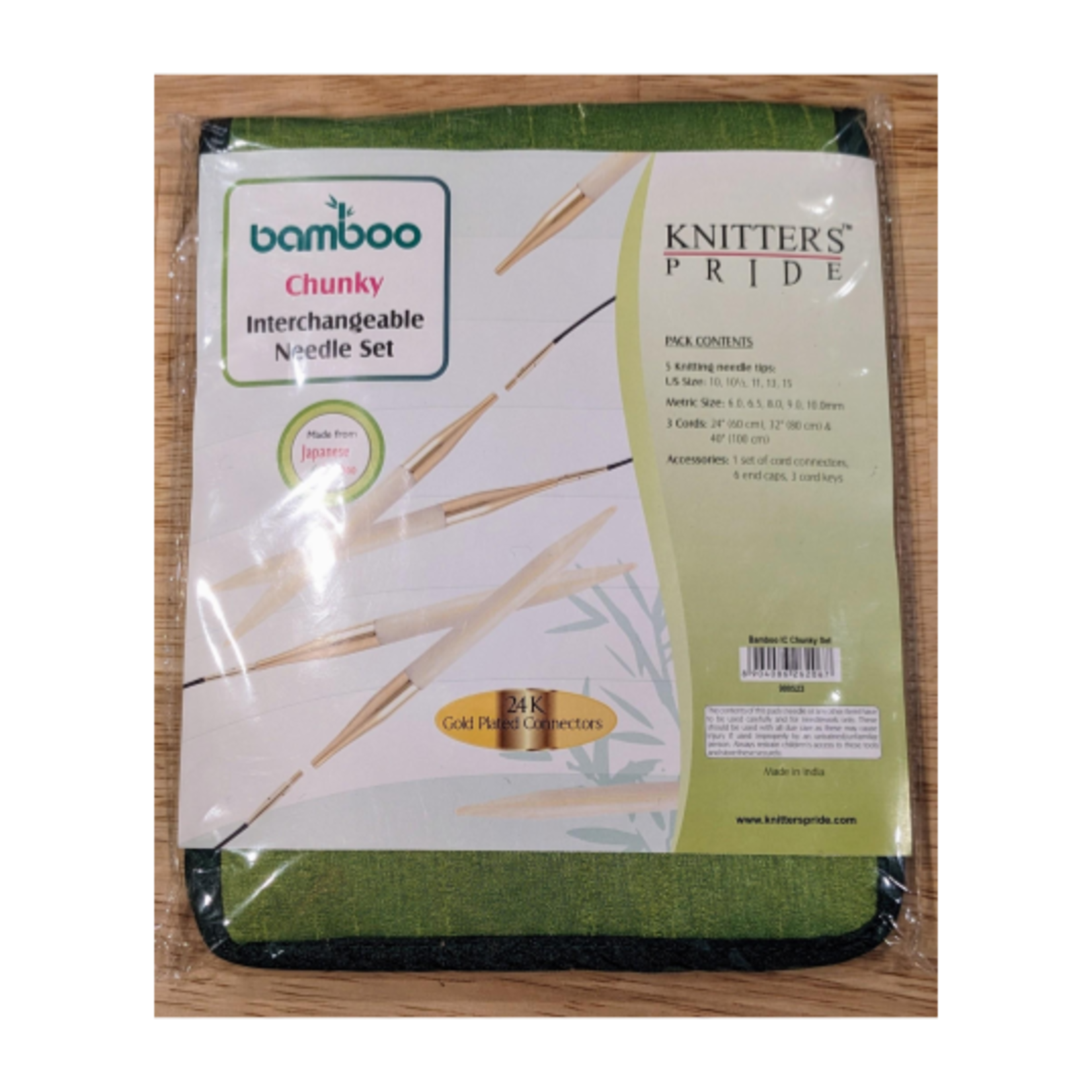 Knitter's Pride Bamboo Chunky Interchangeable Needle Set