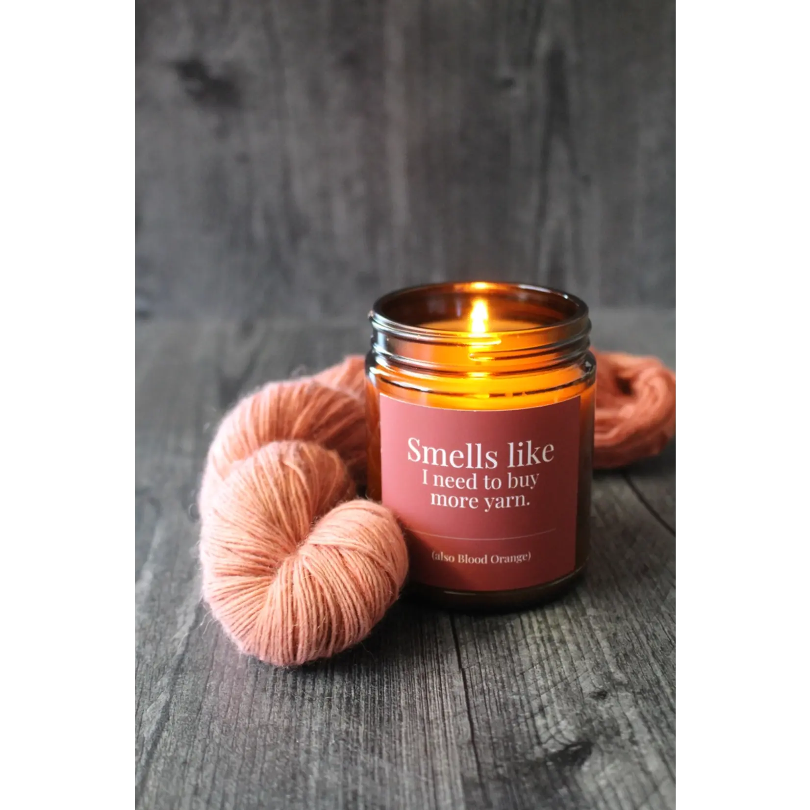 NNK Press Hand-poured Coconut Soy Wax Candles For Knitters 4 oz