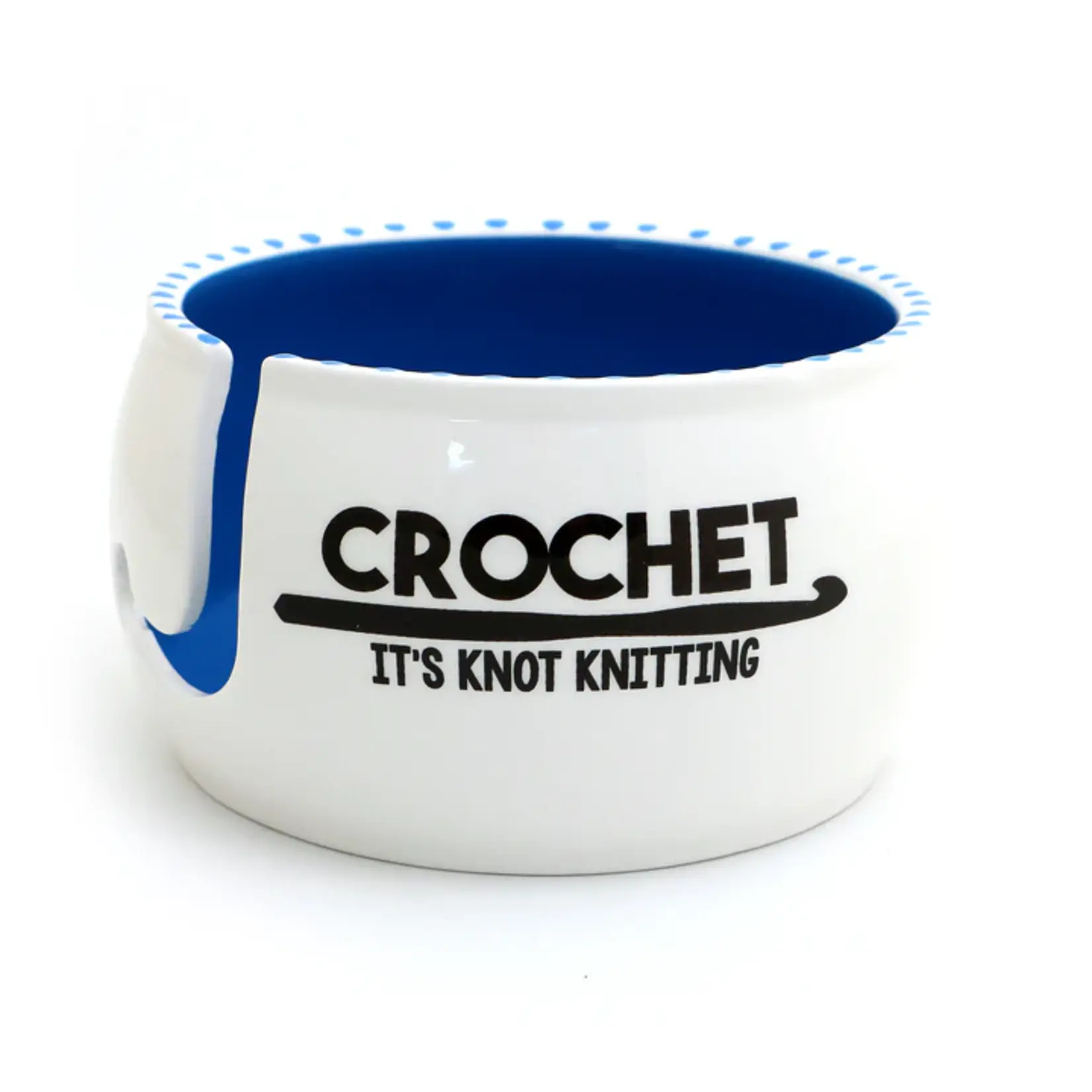 Crochet It's Knot Knitting Yarn Bowl