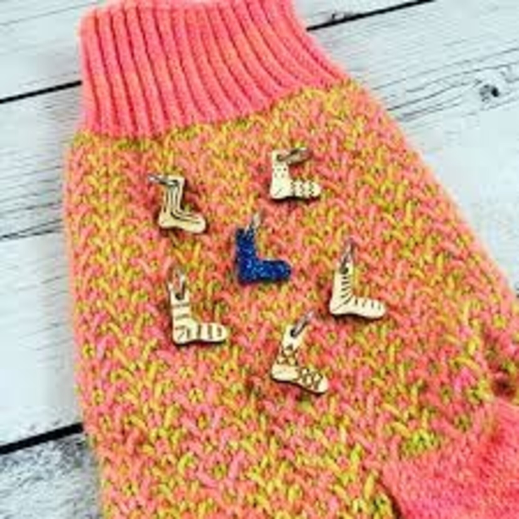 Katrinkles Tiny Sock Stitch Marker Set