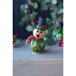 Pinewood Snowman Gourd - Tiny