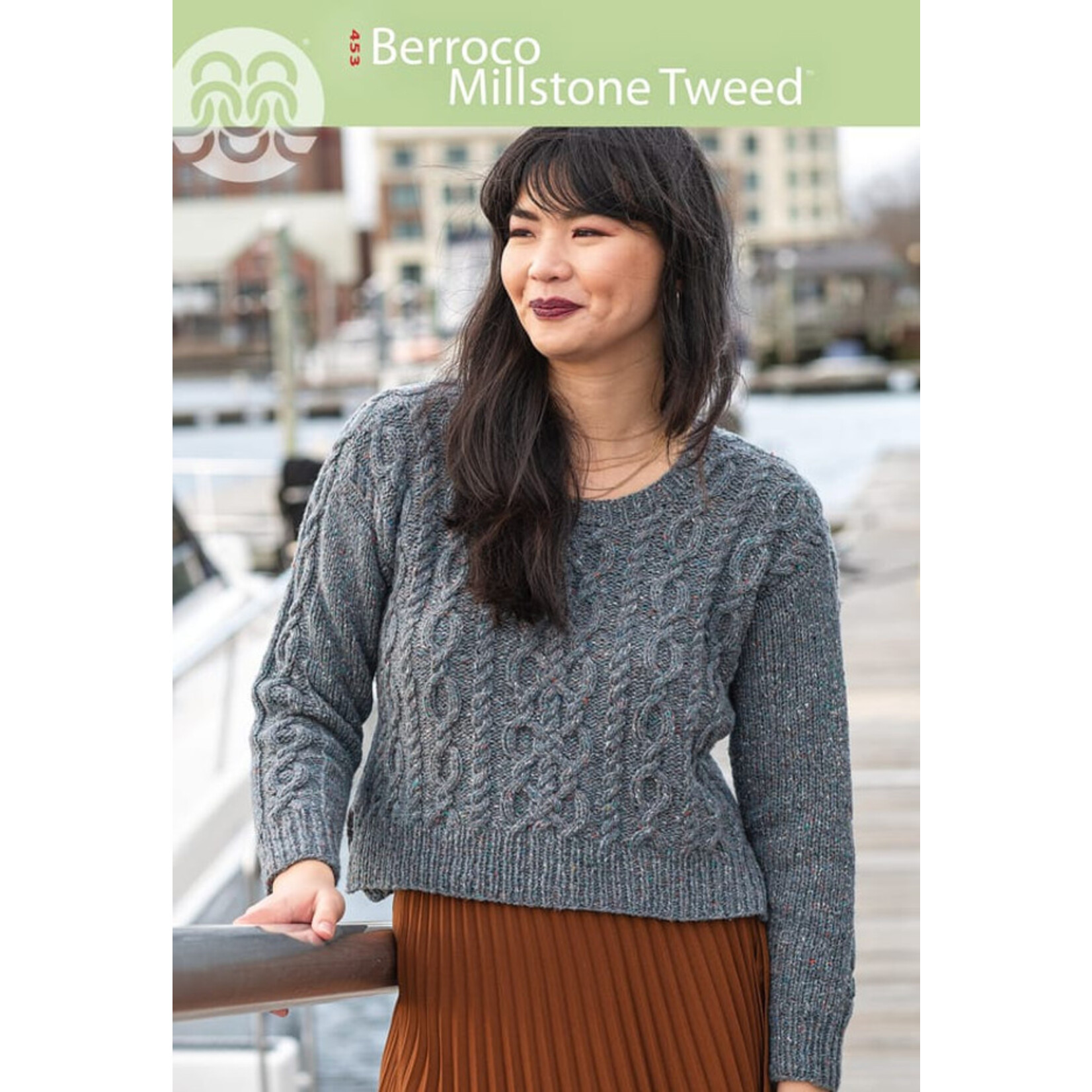 Berroco 453 Berroco Millstone Tweed Pattern Book