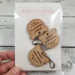 Katrinkles Project Hibernating Bear Bag Tags