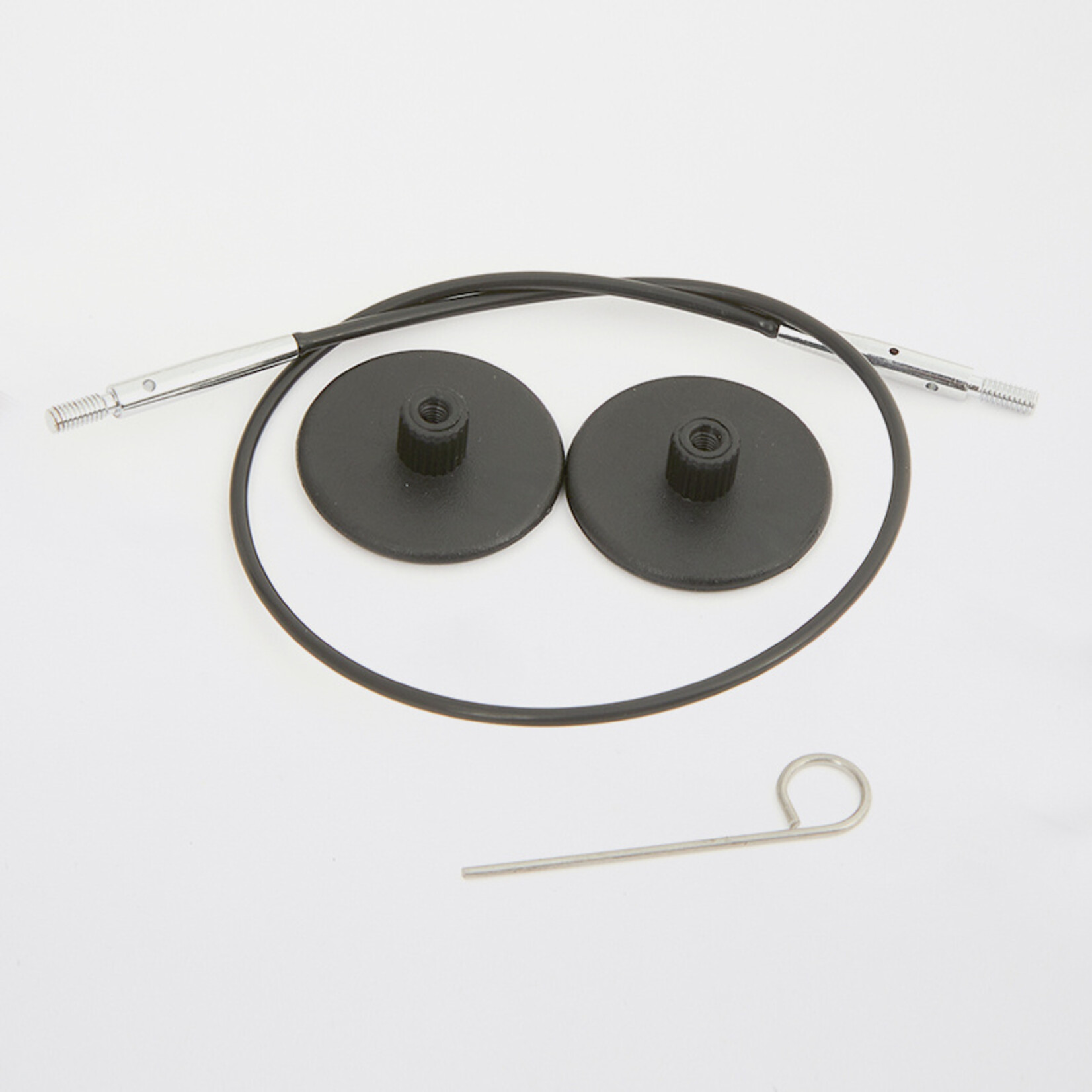Knit Pro IC Needles Cables - Cords Black