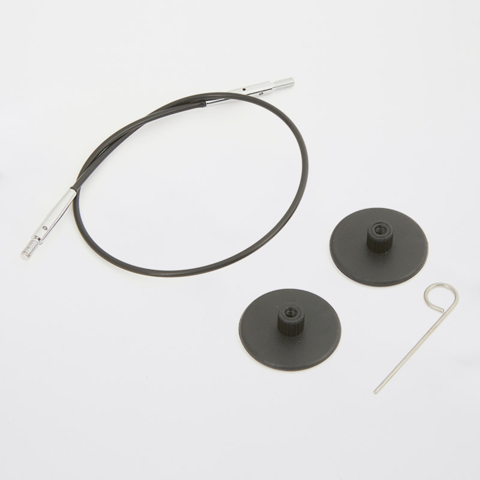 Knit Pro IC Needles Cables - Cords Black