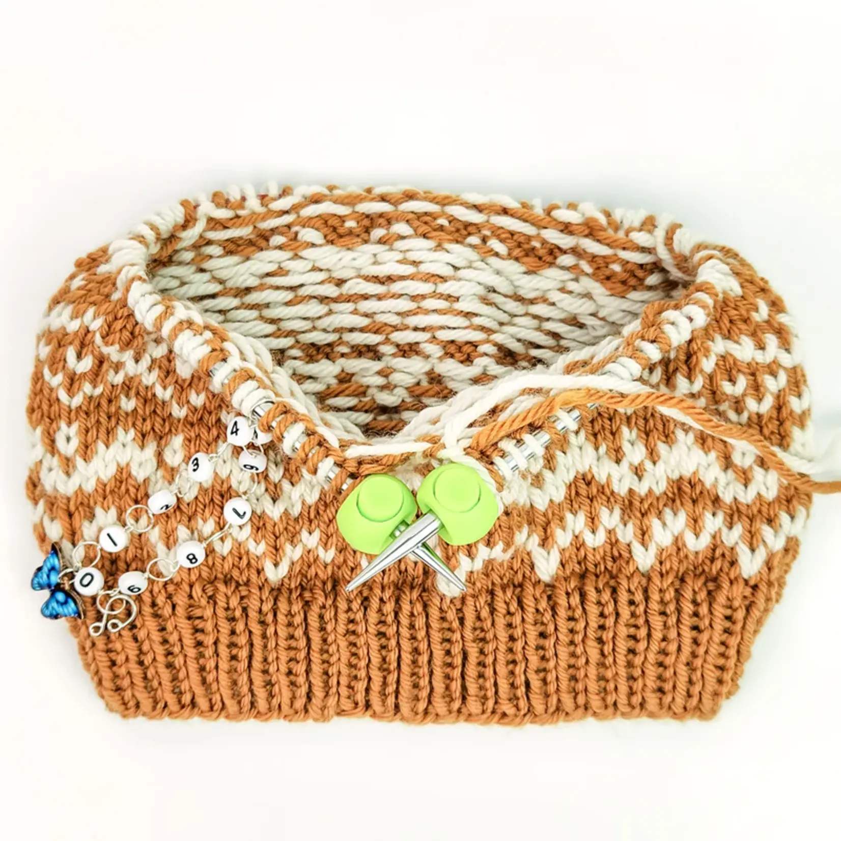 Twice Sheared Sheep Cable Locks  Seafoam Large (Up to US 10.5)