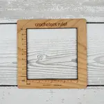 Katrinkles Gauge Swatch Ruler Crochet