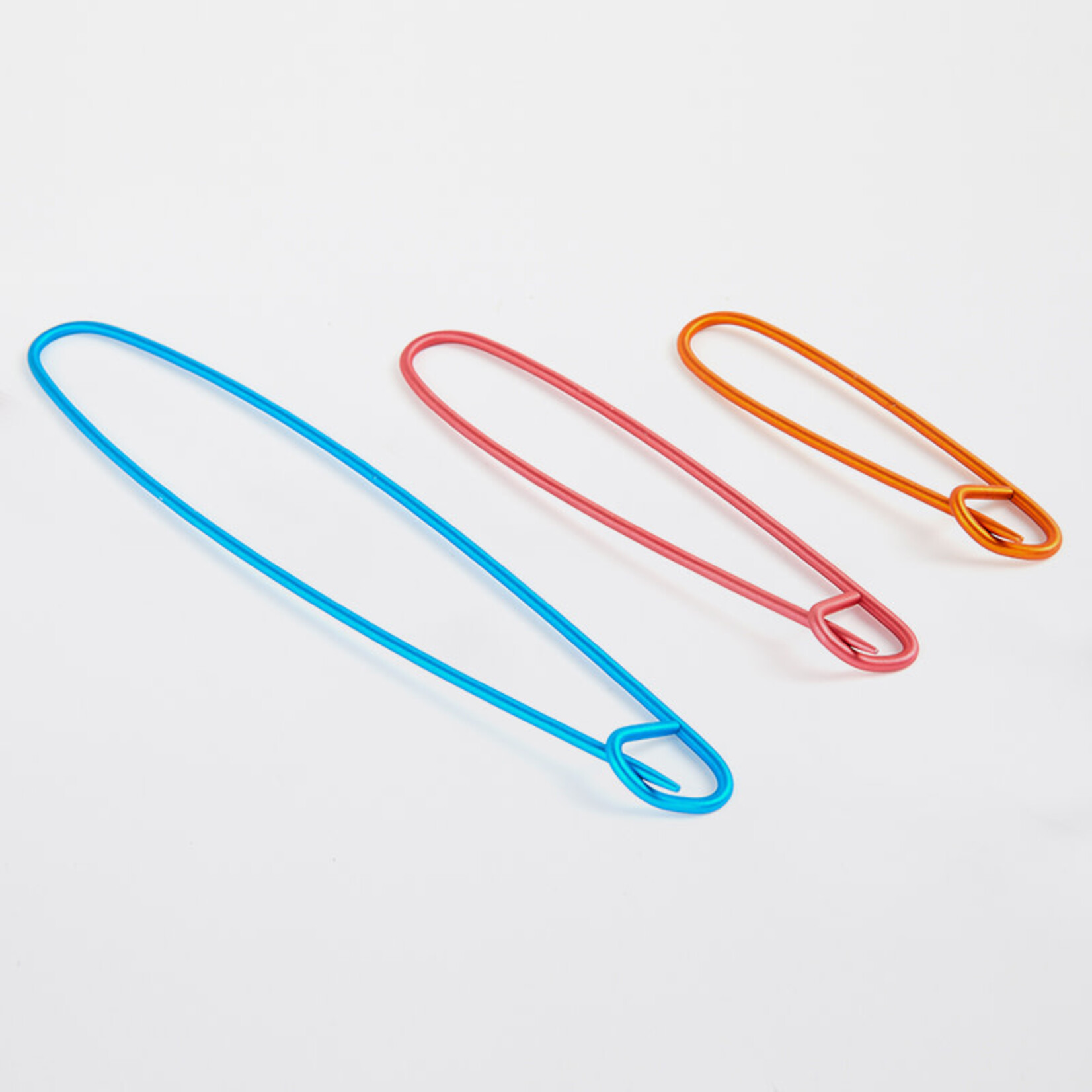 Knit Pro Aluminum Stitch Holders - Set of 3