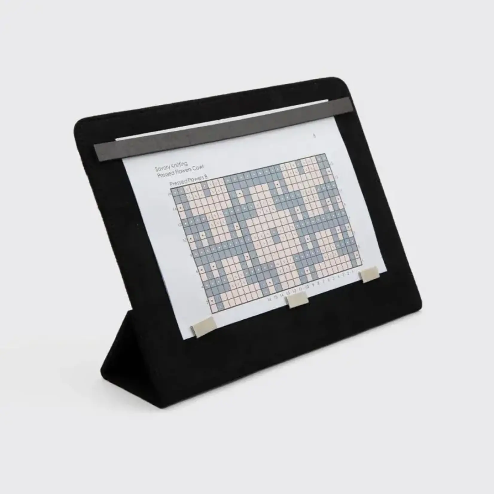 Knit Pro Coal Knitting Pattern Holder Large 20 in. x 12 in. (500mm x 300mm)