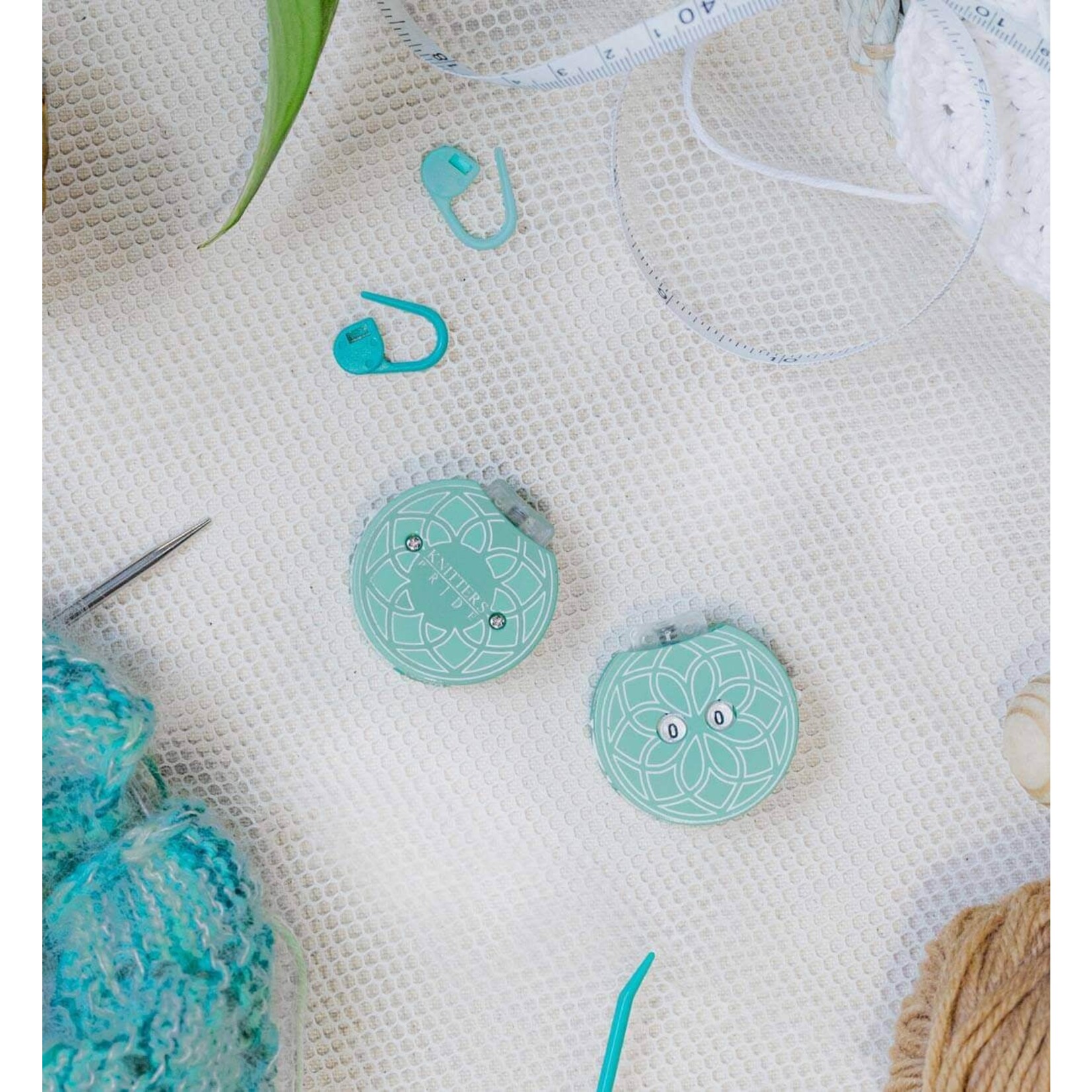 Knit Pro Mindful Teal Row Counter