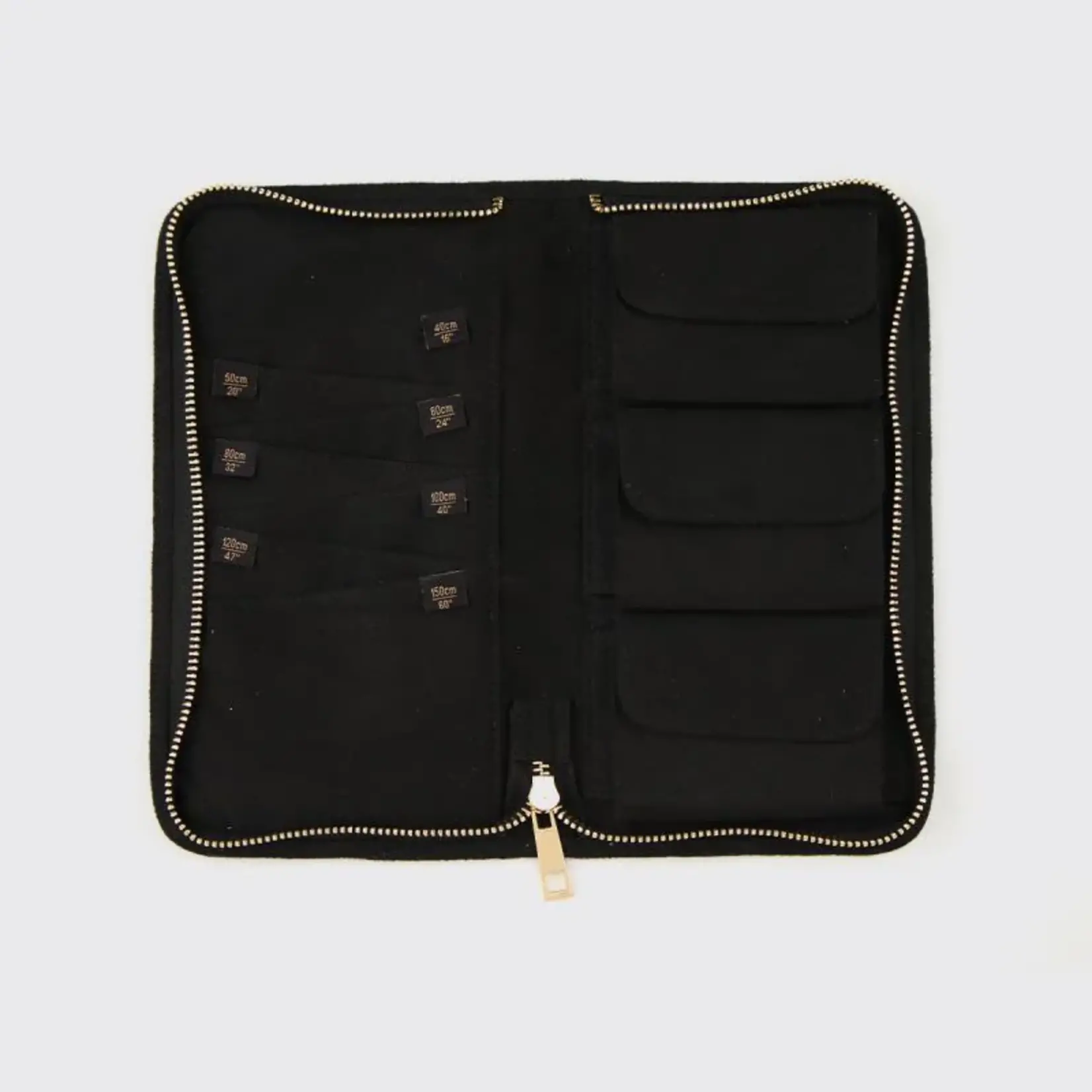 Knit Pro Coal Cable Case