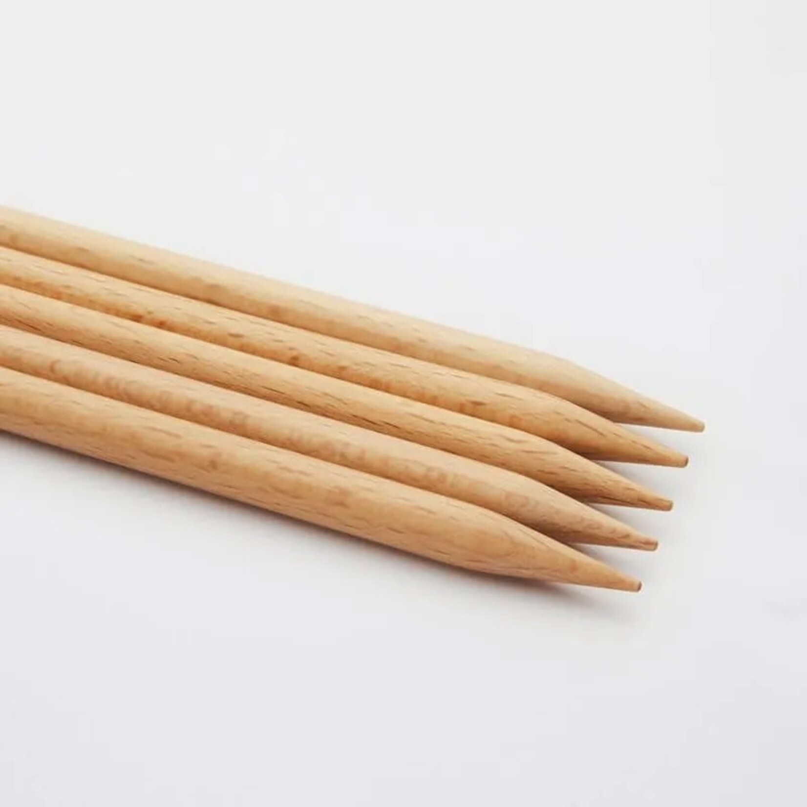 Knit Pro Basix Beech 8" Double Point Needles