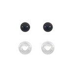 Circulo Amigurumi Black Eyes - 10 Pair