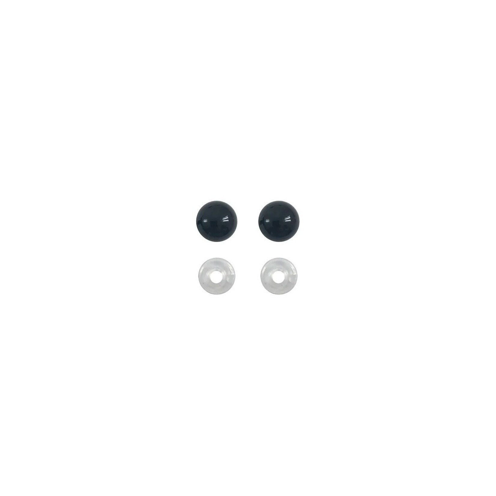 Circulo Amigurumi Black Eyes - 10 Pair