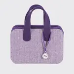 Knit Pro Snug Doctor Bag - Purple Tweed & Felt (Small