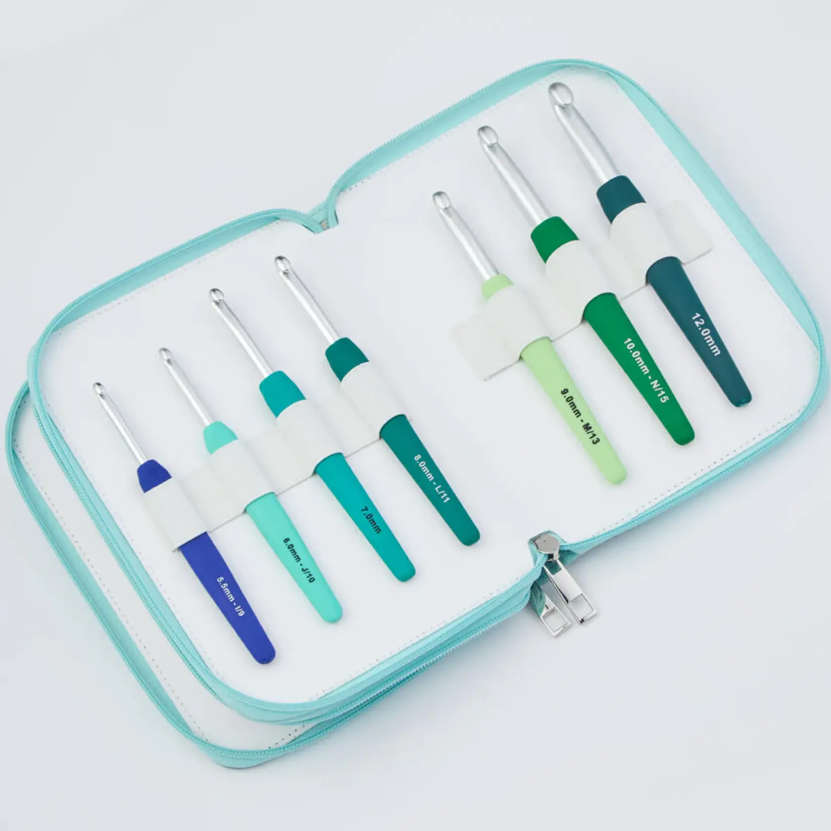 Knit Pro Waves 2.0 Grande Single Ended Crochet Set