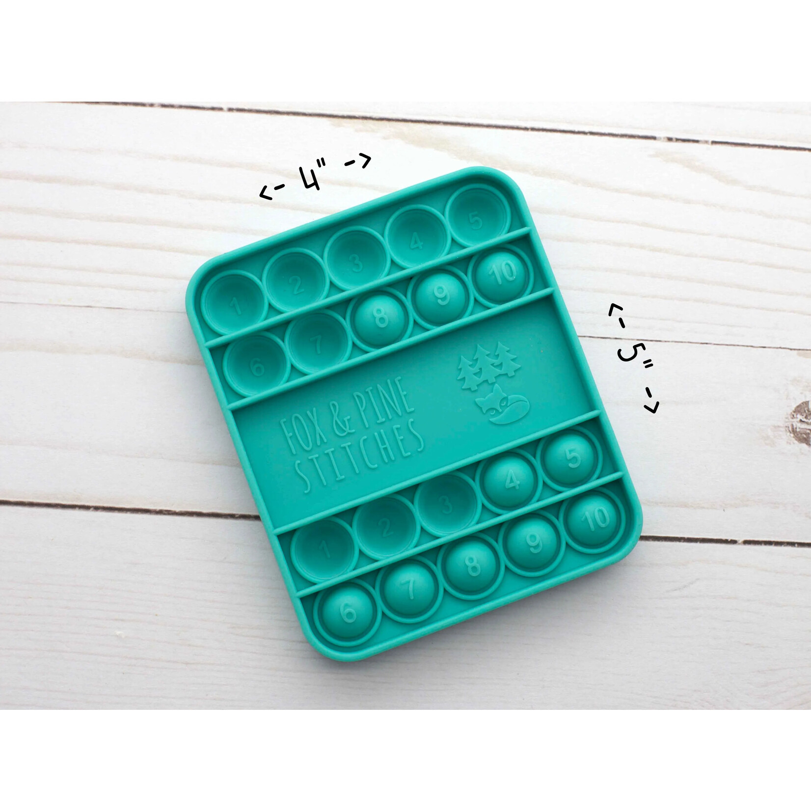 Fox & Pine Stitches Colorful Row Counters