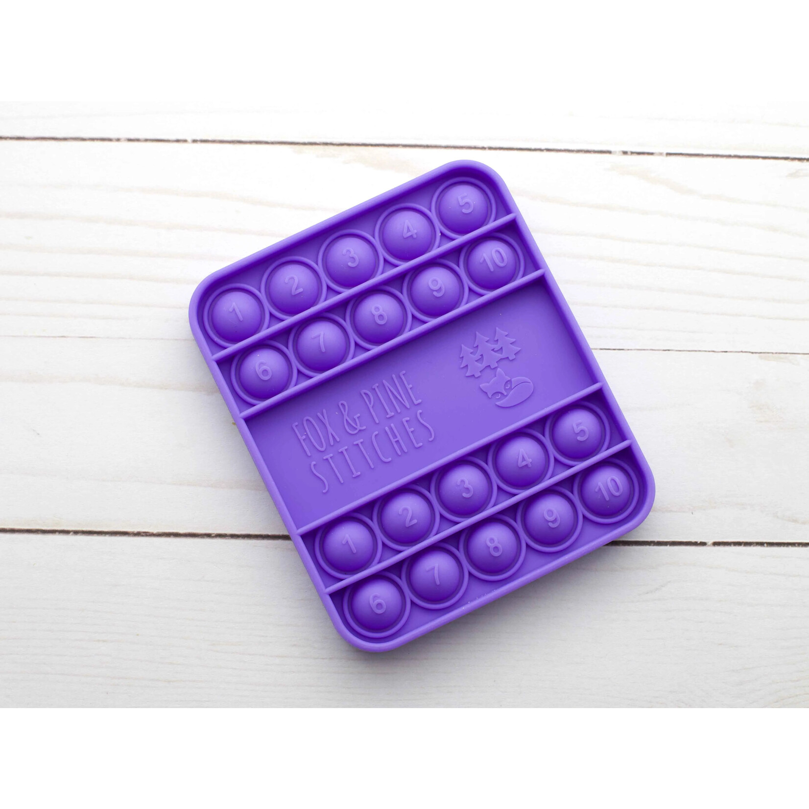 Fox & Pine Stitches Colorful Row Counters