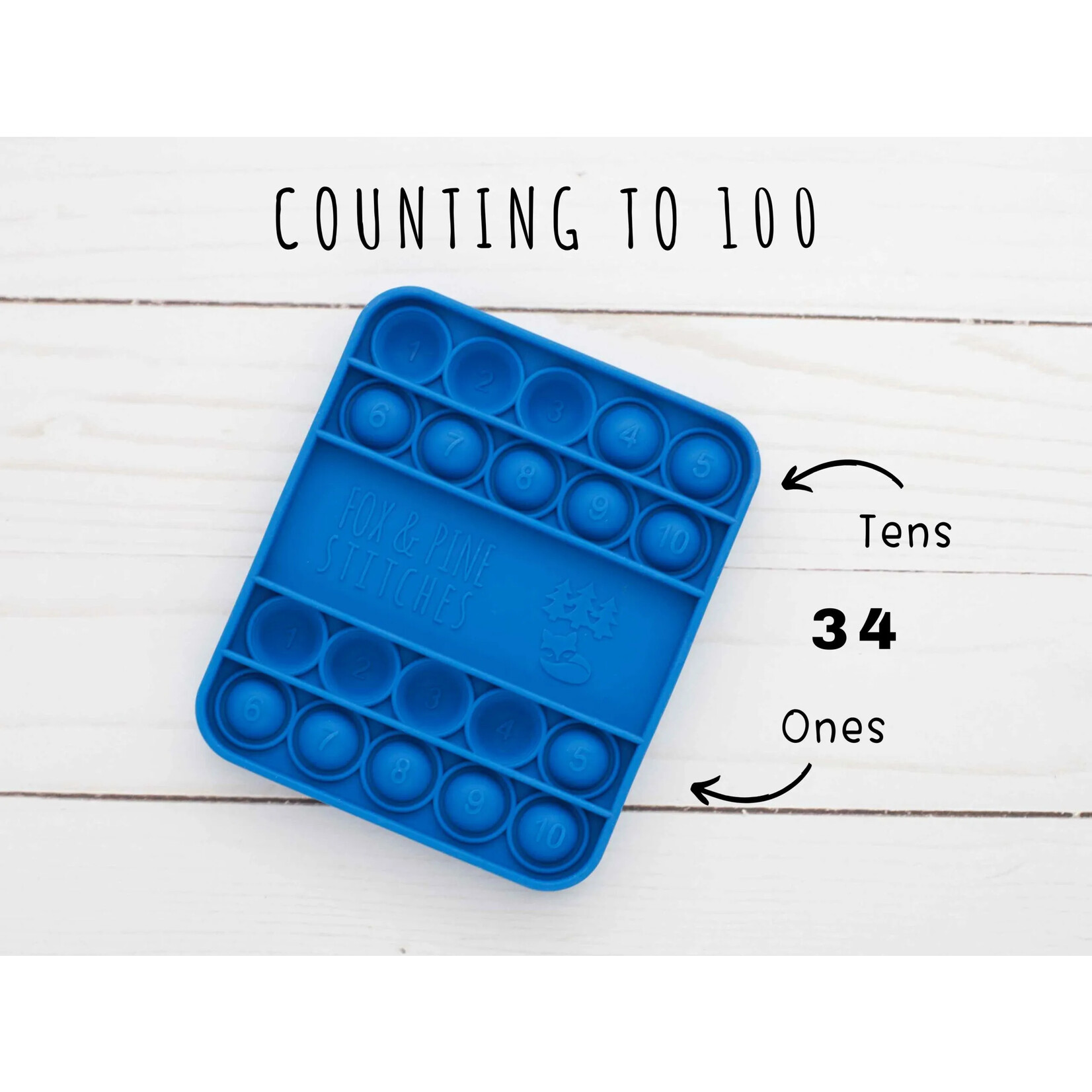 Fox & Pine Stitches Colorful Row Counters