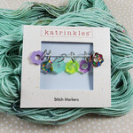 Katrinkles Acrylic Flowers Stitch Marker Set