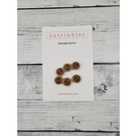 Katrinkles Knit Buttons | 3/4" - Card of 6 Buttons