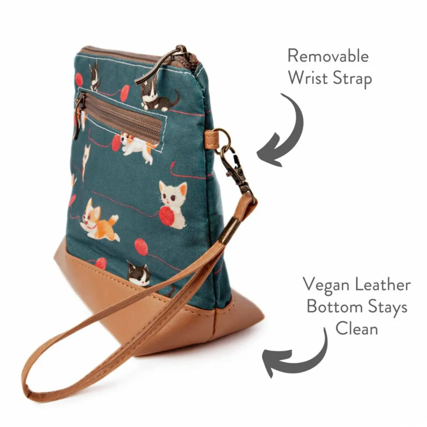 Twice Sheared Sheep Mini Trini Bag