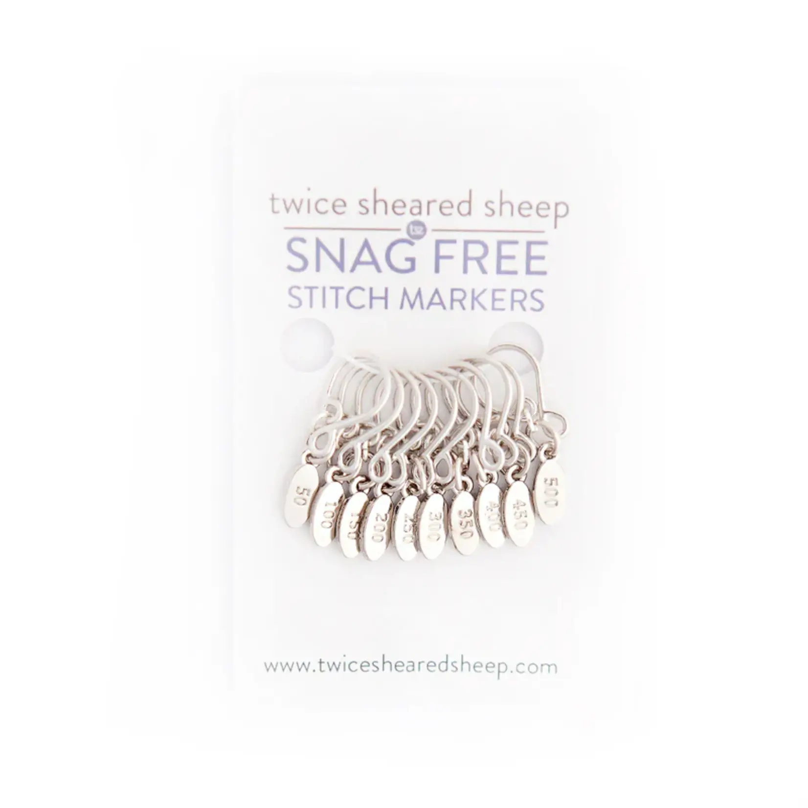 Twice Sheared Sheep Cast On Counting Stitch Markers - Medium