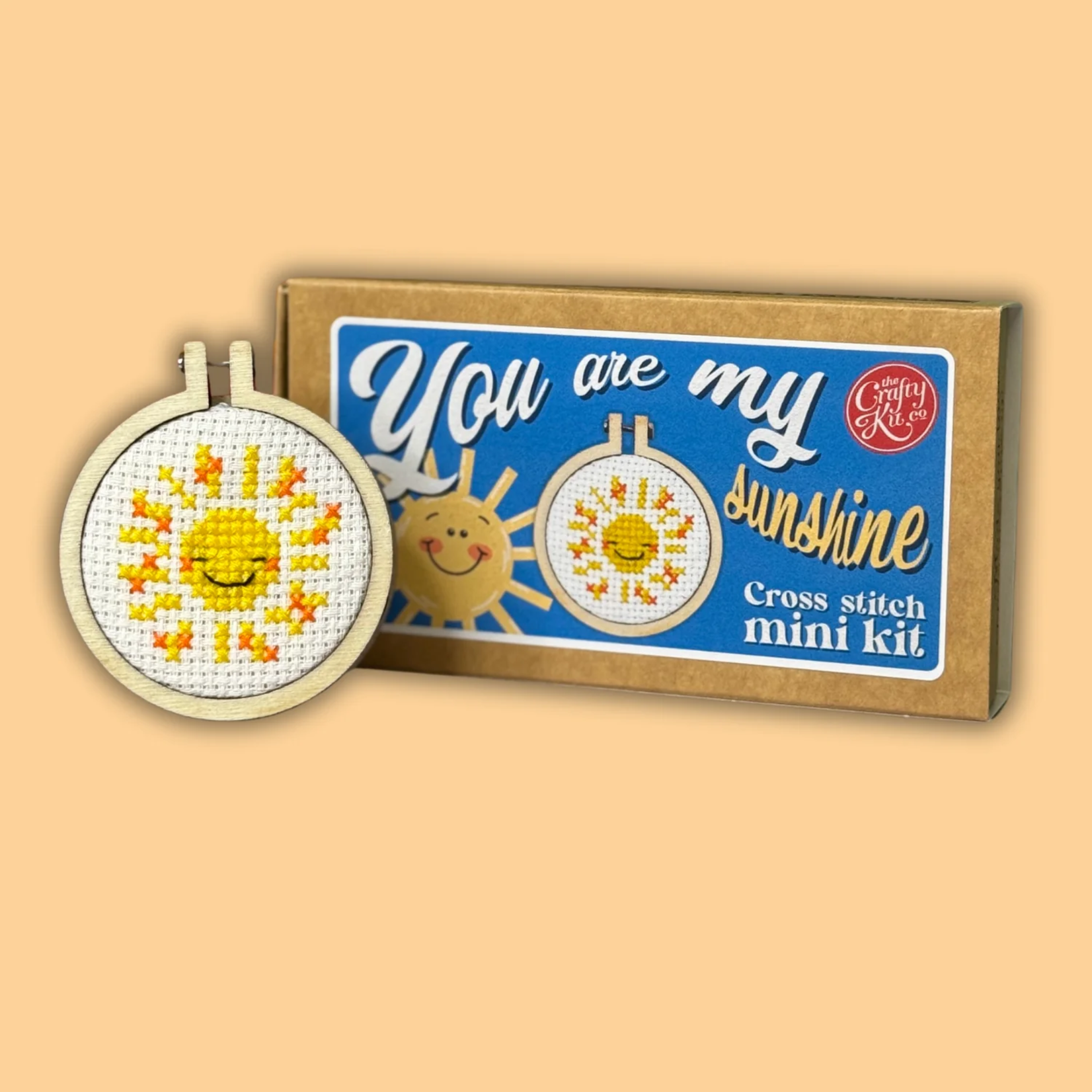 The Crafty Kit Company Mini Matchbox Cross Stitch Kit