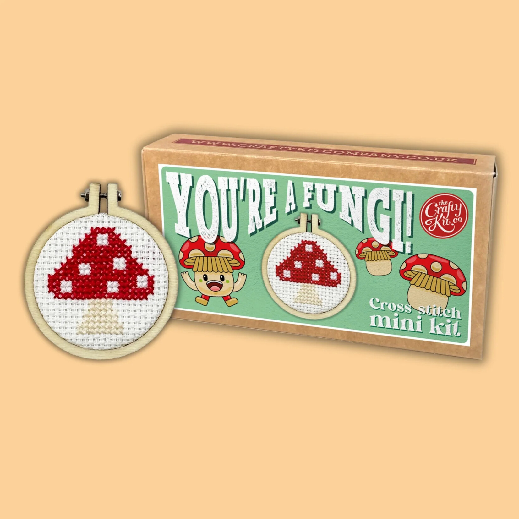 The Crafty Kit Company Mini Matchbox Cross Stitch Kit