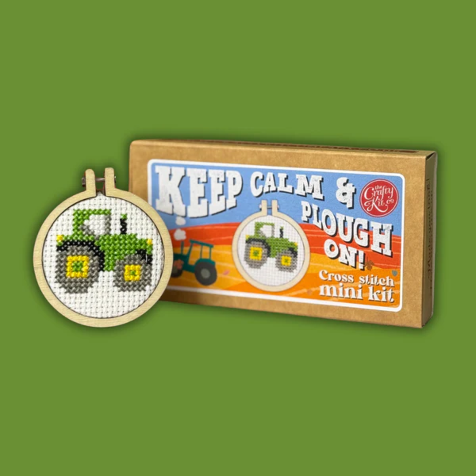 The Crafty Kit Company Mini Matchbox Cross Stitch Kit