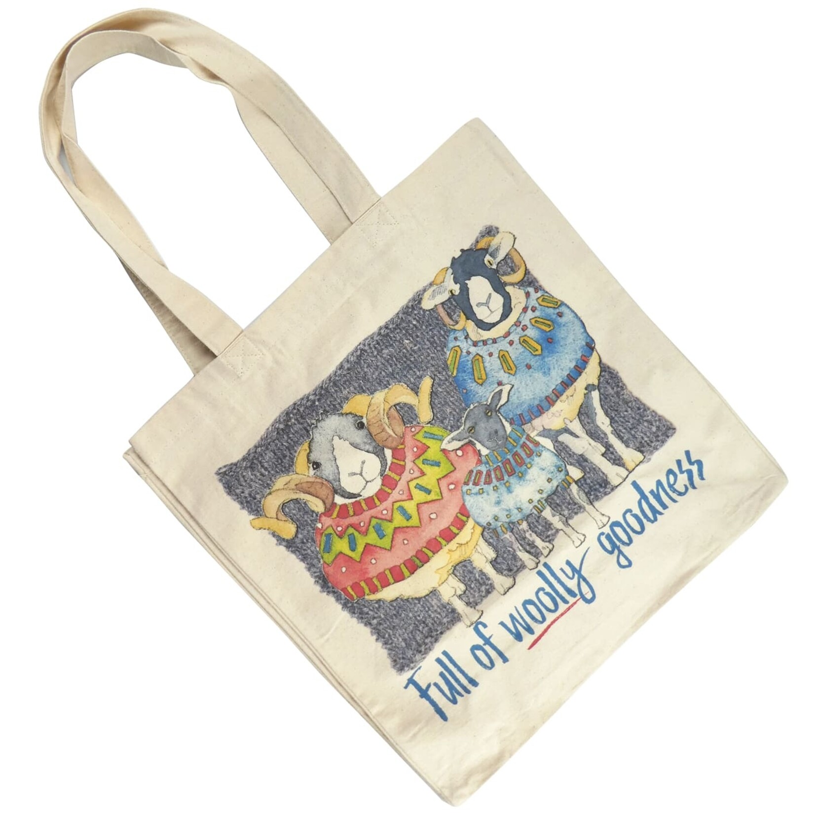 Emma Ball Ltd Full of Wooly Goodness Cotton Canvas Bag