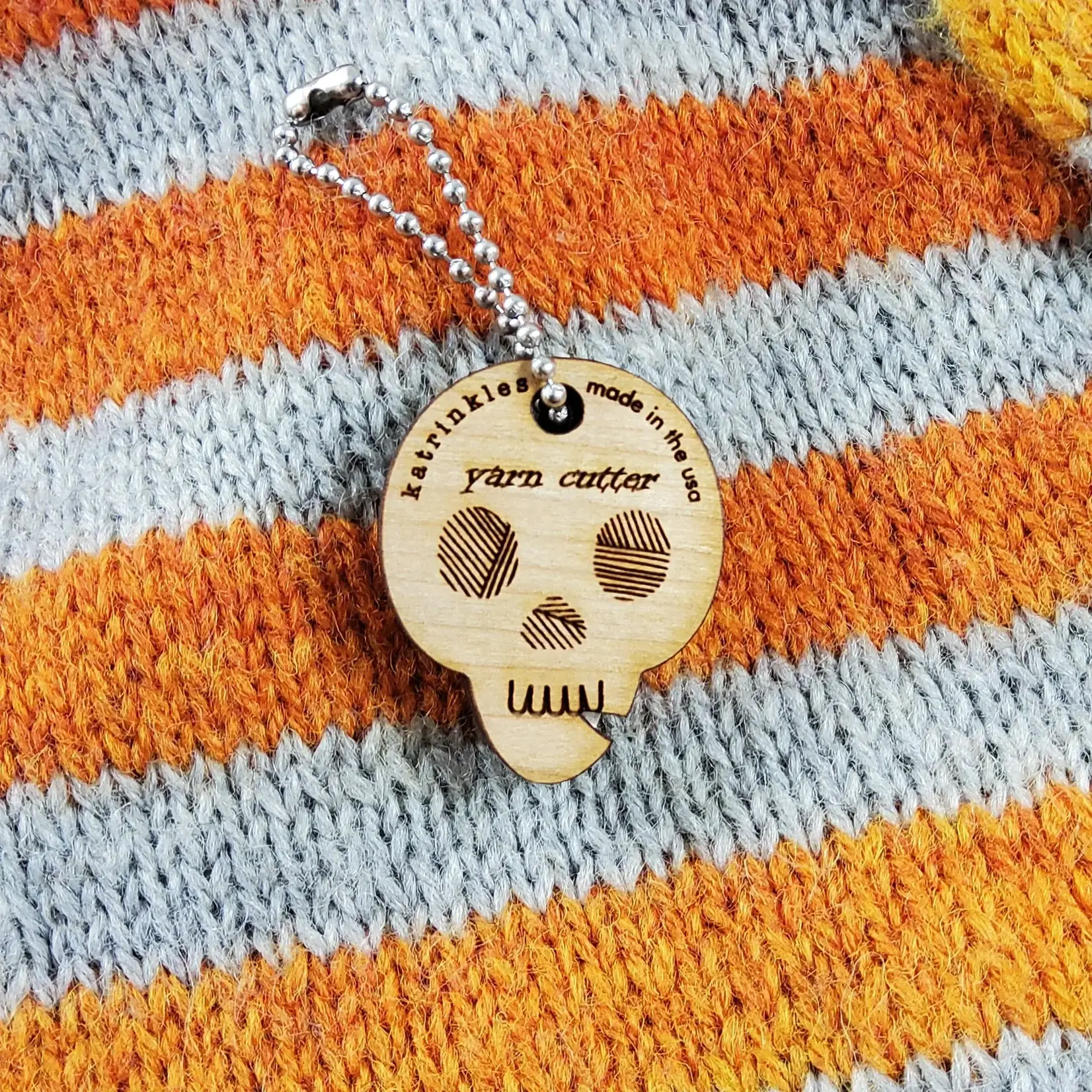 Katrinkles 2025 Skull Yarn & Thread Cutter
