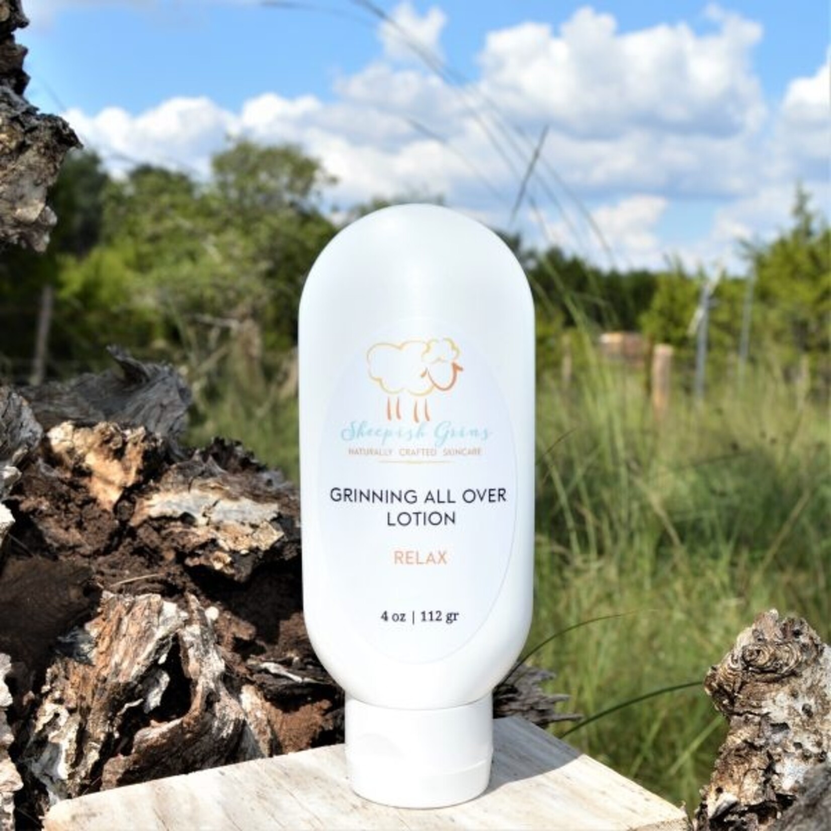 Sheepish Grins Grinning All Over Lotion