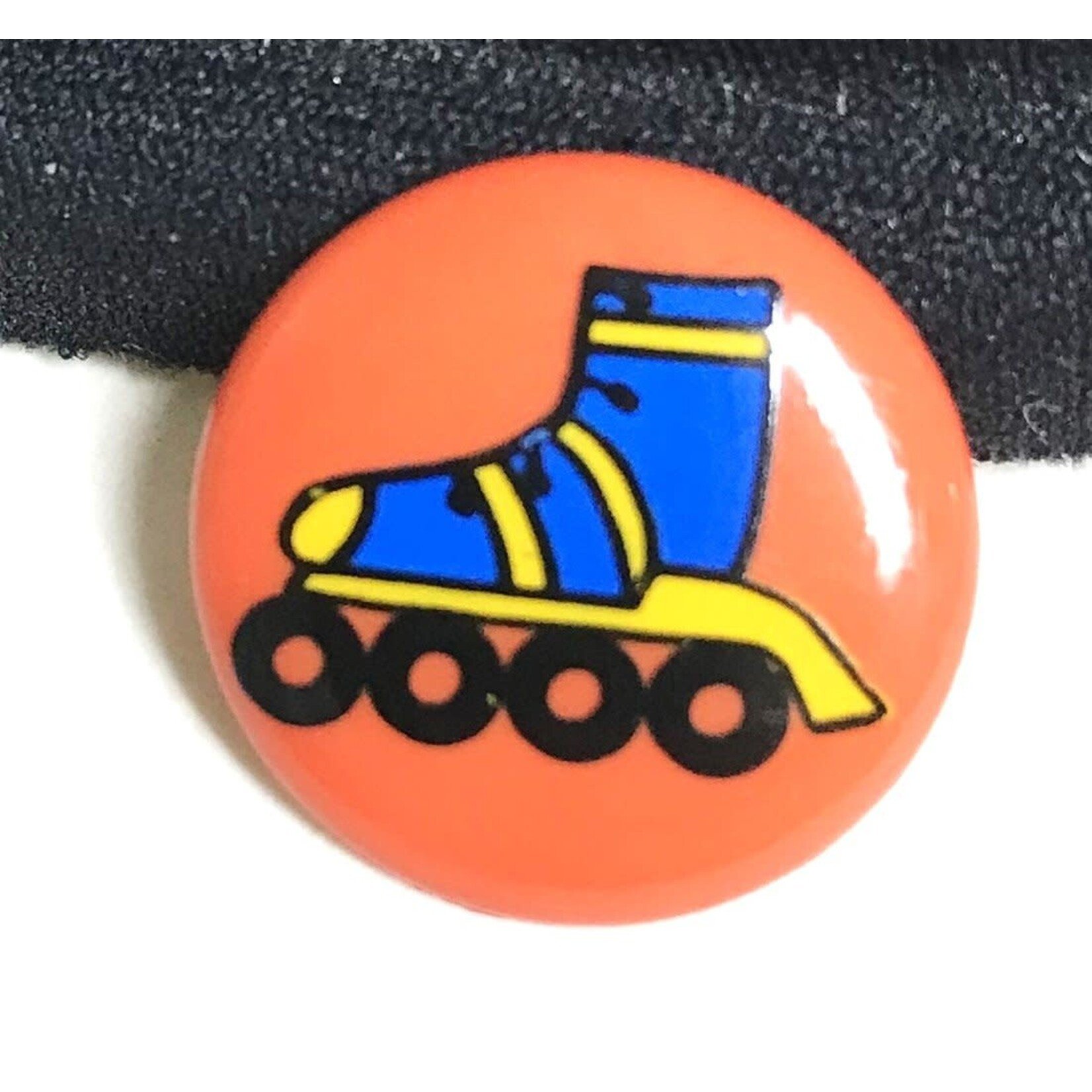 Dill Buttons Orange Roller Skate 18mm, Dill Button 221681