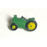 Dill Buttons Green Tractor 25mm - Dill Button 340620