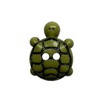 Dill Buttons Green Turtle 18mm - Dill Button 311128