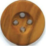 Dill Buttons Wood 20mm - Dill Buttons 240645
