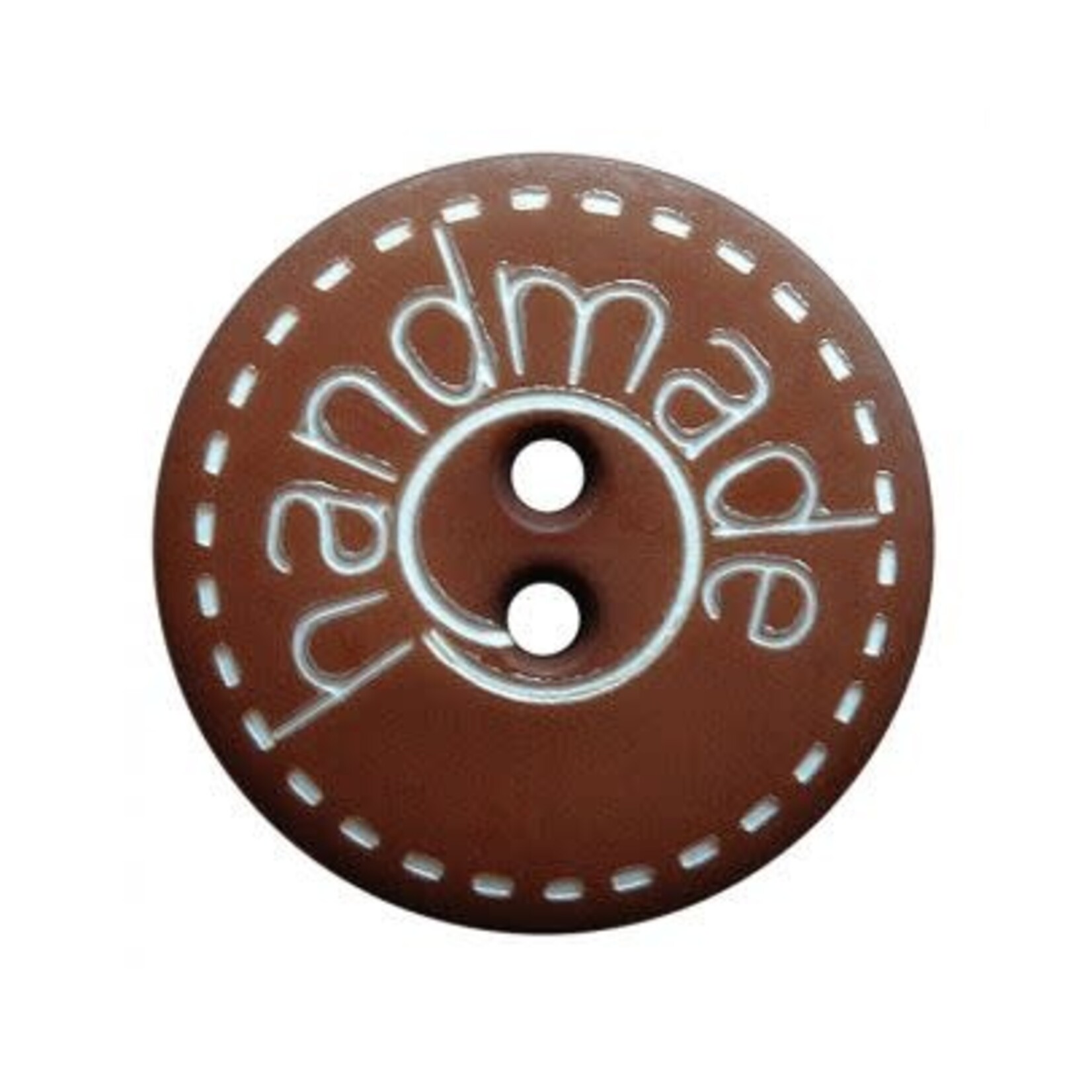 Dill Buttons "handmade" brown 18mm - Dill Button 261407