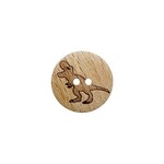 Dill Buttons Wood Dinosaur Button 18mm - Dill Buttons 281282