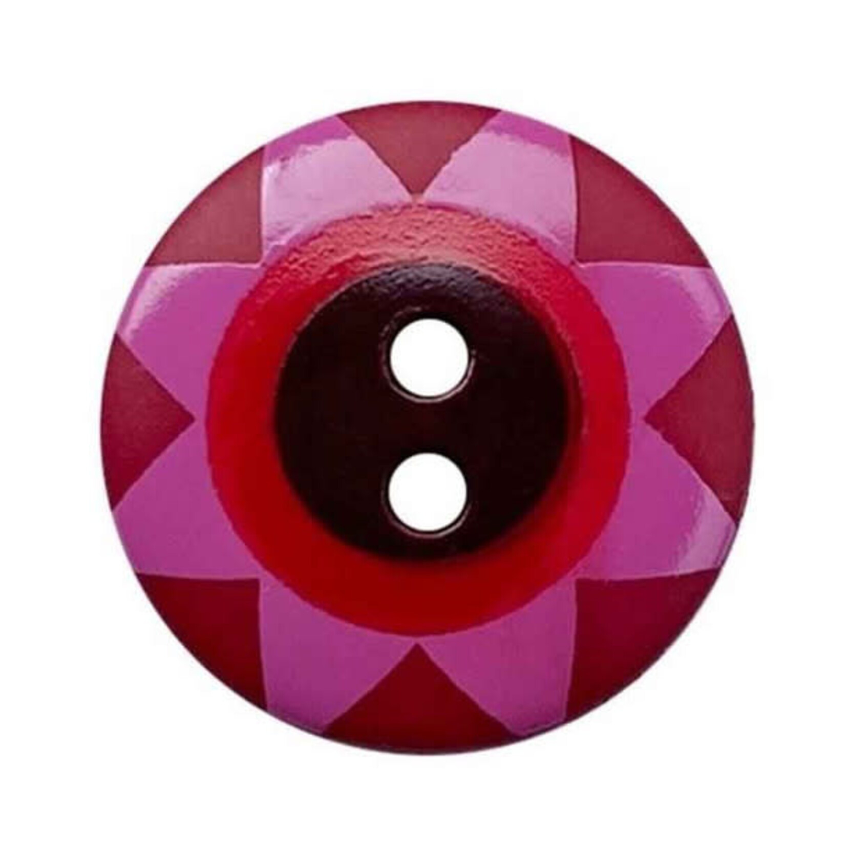 Dill Buttons Kaffe Fassett Printed Button - 15mm - Dill Button 261494