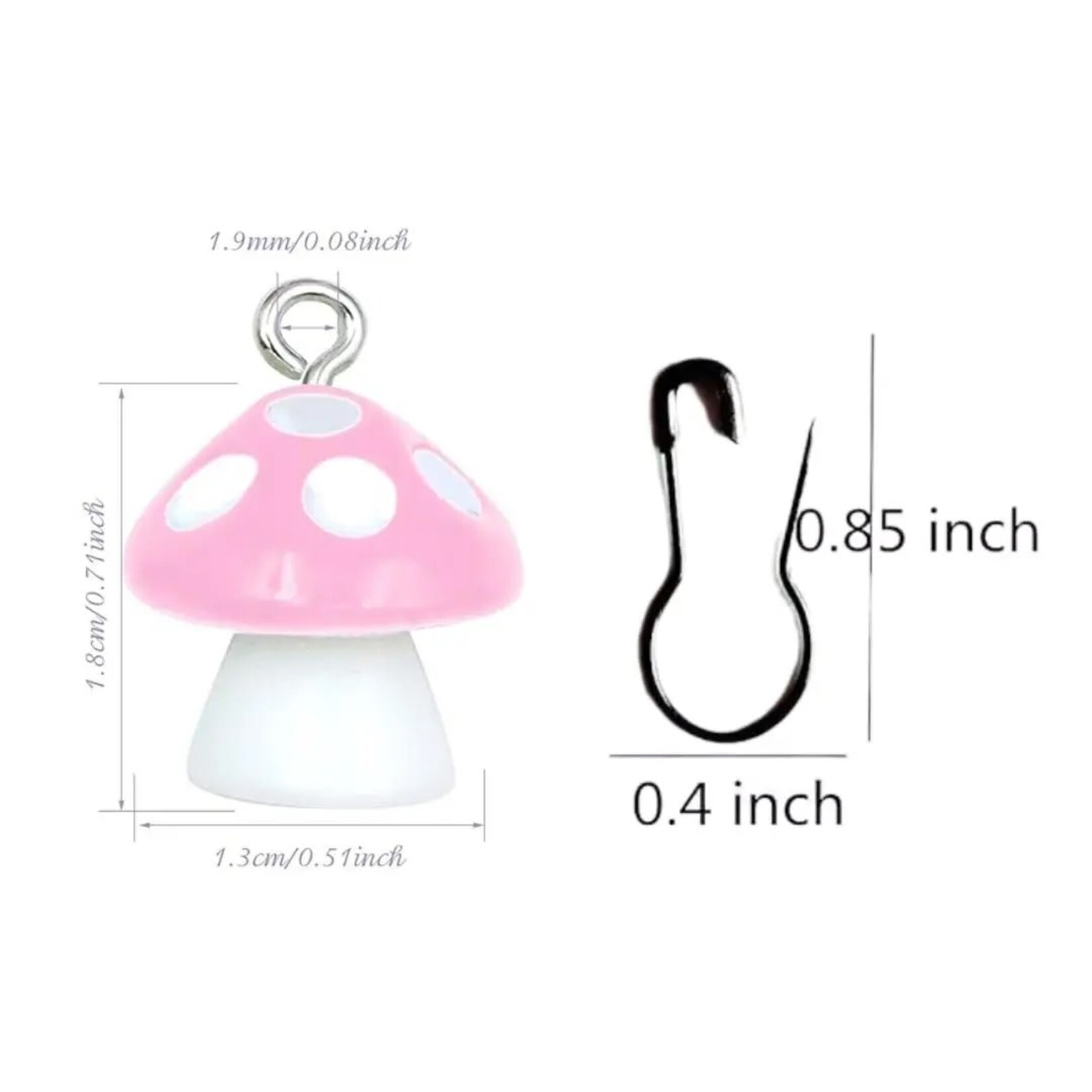 Anna B Shop Happy Little Shrooms Stitch Markers