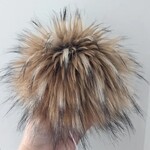 Country Stix Co 7" Detachable Faux Fur Pom Pom