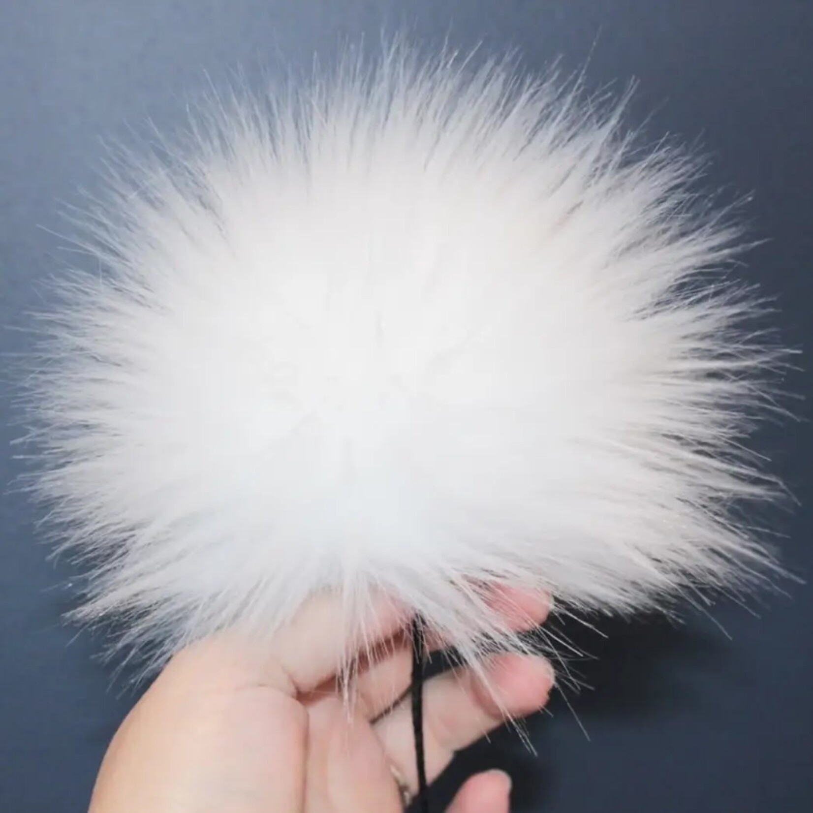 Country Stix Co 7" Detachable Faux Fur Pom Pom
